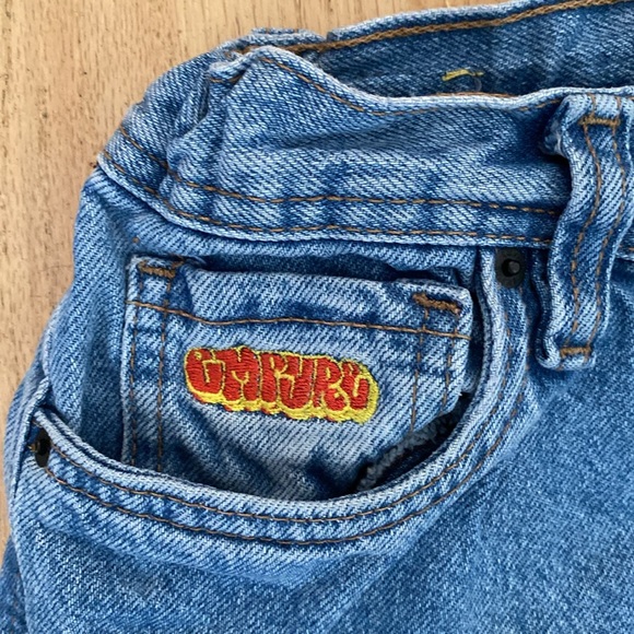 Empyre Blue Denim Shorts - Picture 2 of 9